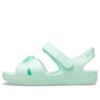 Sandały Crocs (GS) Classic Cross-Strap „Mint Green” 206245-3TI