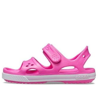 Sandały Crocs (GS) Crocband II „Różowo-białe” 14854-6QQ