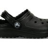 Sandały Crocs (GS) Lined Clog Outdoor w kolorze czarnym 207009-060