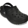 Sandały Crocs (GS) Lined Clog Outdoor w kolorze czarnym 207009-060