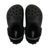 Sandały Crocs (GS) Lined Clog Outdoor w kolorze czarnym 207009-060