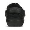Sandały Crocs (GS) Lined Clog Outdoor w kolorze czarnym 207009-060