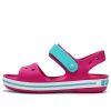 Sandały Crocs (GS) z zapięciem na pasek Crocband w kolorze różowo-niebieskim 12856-6LH