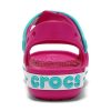 Sandały Crocs (GS) z zapięciem na pasek Crocband w kolorze różowo-niebieskim 12856-6LH