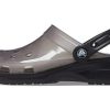 Sandały Crocs Jelly Crocs Transparent Black Unisex 206908-001
