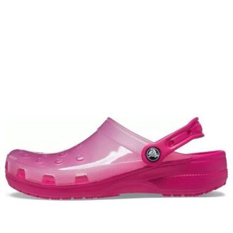 Sandały Crocs Jelly Crocs Transparent Red Unisex 206908-6X0