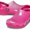 Sandały Crocs Jelly Crocs Transparent Red Unisex 206908-6X0
