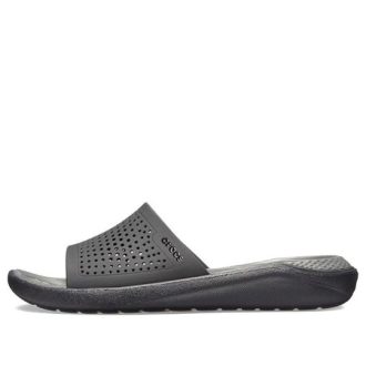 Sandały Crocs LiteRide Black Grey „Black Grey” 205183-0DD