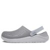 Sandały Crocs LiteRide Flash w kolorze dymno-szarym i białym 204592-06J