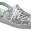 Sandały Crocs LiteRide Printing w kolorze szaro-zielonym 206491-3TO