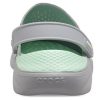 Sandały Crocs LiteRide Printing w kolorze szaro-zielonym 206491-3TO