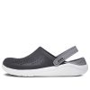 Sandały Crocs LiteRide w kolorze czarnym, dymno-szarym, unisex, 204592-05M
