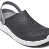 Sandały Crocs LiteRide w kolorze czarnym, dymno-szarym, unisex, 204592-05M