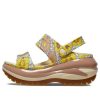 Sandały Crocs Mega Crush Retro Floral „Vanilla Cork” 208966-1LQ