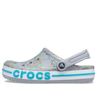 Sandały Crocs Printing Beach Unisex Gray Blue „Grey Blue” 206232-0ES
