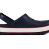 Sandały Crocs (PS) Corcband Bold Logo Minimalistic Casual Blue Red w kolorze „Blue Red” 206022-4CC Sandały Crocs (PS) Corcband Bold Logo Minimalistic Casual Blue Red w kolorze „Blue Red” 206022-4CC