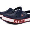 Sandały Crocs (PS) Corcband Bold Logo Minimalistic Casual Blue Red w kolorze „Blue Red” 206022-4CC Sandały Crocs (PS) Corcband Bold Logo Minimalistic Casual Blue Red w kolorze „Blue Red” 206022-4CC