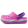 Sandały Crocs (PS) Crocband Wavy Band Small Crocs Casual Pink Purple „Pink Purple” 205697-6L0