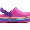 Sandały Crocs (PS) Crocband Wavy Band Small Crocs Casual Pink Purple „Pink Purple” 205697-6L0