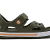Sandały Crocs (PS) Flat Casual w kolorze zieleni wojskowej 14854-309