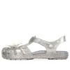 Sandały Crocs (PS) Isabella Charm Minimalistic Casual w kolorze srebrnym 205535-040