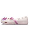 Sandały Crocs (PS) Lina Charm Flat Flowers Pale Pink 205529-6PI