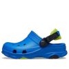 Sandały Crocs (PS) na płaskim obcasie w kolorze niebieskim 207011-4JL