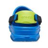 Sandały Crocs (PS) na płaskim obcasie w kolorze niebieskim 207011-4JL
