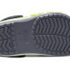 Sandały Crocs (PS) Small Crocs Outdoor Beach Sports w kolorze szaro-zielonym „Grey Green” 205100-025