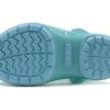 Sandały Crocs (PS) Small Crocs Outdoor Flat Heel Sports w kolorze lodowoniebieskim 205534-4O9