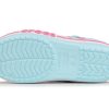 Sandały Crocs (PS) z dużym nadrukiem „Ice Blue” 206262-4O9