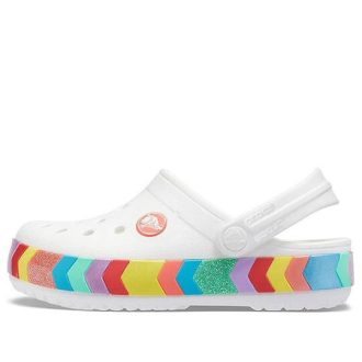 Sandały Crocs Rainbow Outdoor Beach Sports Big Boys White 207007-100