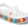 Sandały Crocs Rainbow Outdoor Beach Sports Big Boys White 207007-100
