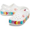 Sandały Crocs Rainbow Outdoor Beach Sports Big Boys White 207007-100
