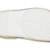 Sandały Crocs Rainbow White 206361-94S