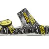 Sandały Crocs SmileyWorld x Classic „Czarno-białe” 207207-94S