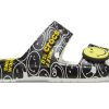 Sandały Crocs SmileyWorld x Classic „Czarno-białe” 207207-94S