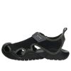 Sandały Crocs Swiftwater „Czarno-jasnoszare” 203967-02S