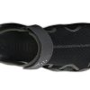 Sandały Crocs Swiftwater „Czarno-jasnoszare” 203967-02S
