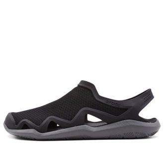 Sandały Crocs Swiftwater Wave „Black Grey” 205701-0DD