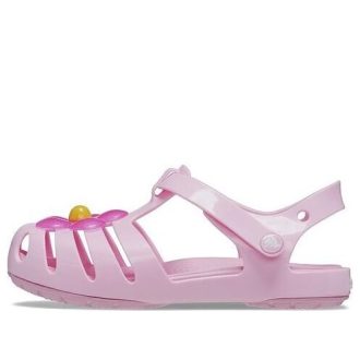Sandały Crocs (TD) Crocs Isabella Charm „Pink” 208445-6S0