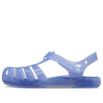 Sandały Crocs (TD) Crocs Isabella Glitter „Moon Jelly” 208444-5Q6
