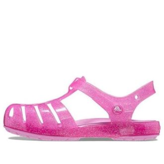 Sandały Crocs (TD) Crocs Isabella Glitter „Pink” 208444-6UB