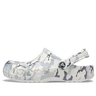 Sandały Crocs Unisex Bayaband – White Camo „Gray White” 206230-1D3