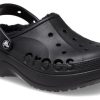 Sandały Crocs (WMNS) Baya Platform Lined Clog Sandals „Black” 208708-001
