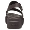 Sandały Crocs (WMNS) Brooklyn Croco Low Espresso w kolorze brązowym 208585-206