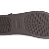 Sandały Crocs (WMNS) Brooklyn Croco Low Espresso w kolorze brązowym 208585-206