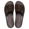 Sandały Crocs (WMNS) Brooklyn Croco Shine Slide „Espresso” 209253-206