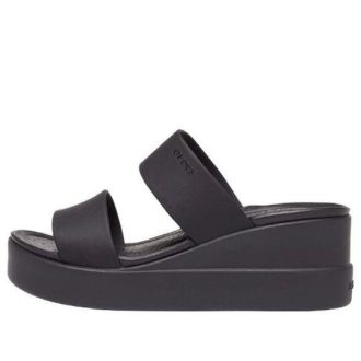 Sandały Crocs (WMNS) Brooklyn Lightweight Black 206219-060