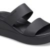 Sandały Crocs (WMNS) Brooklyn Lightweight Black 206219-060
